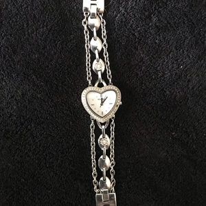 Womens fossil heart watch